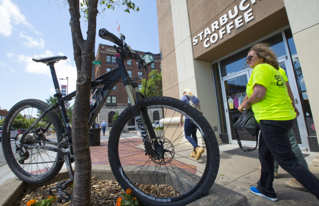 City getting vigilant about illegally parked bikes; more bike corrals
